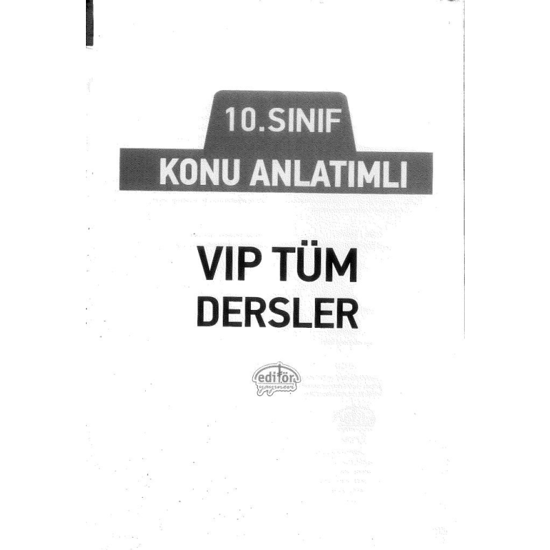 KONU ANLATIMLI VİP TÜM DERSLER