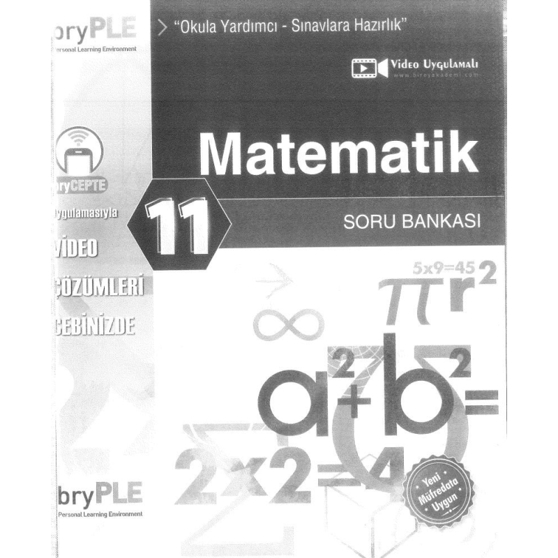 MATEMATİK SORU BANKASI VİDEO ÇÖZÜMLERİ CEBİNİZDE