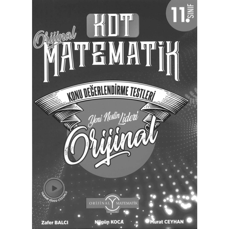 KONU DEĞERLENDİRME TESTLERİ ORİJİNAL MATEMATİK