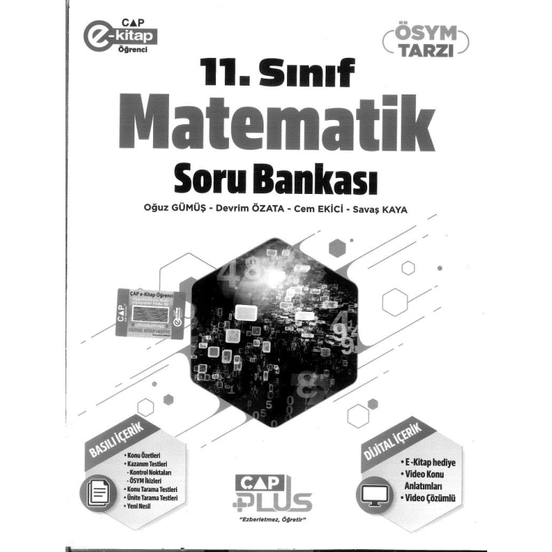 MATEMATİK SORU BANKASI BASILI İÇERİK DİJİTAL İÇERİK