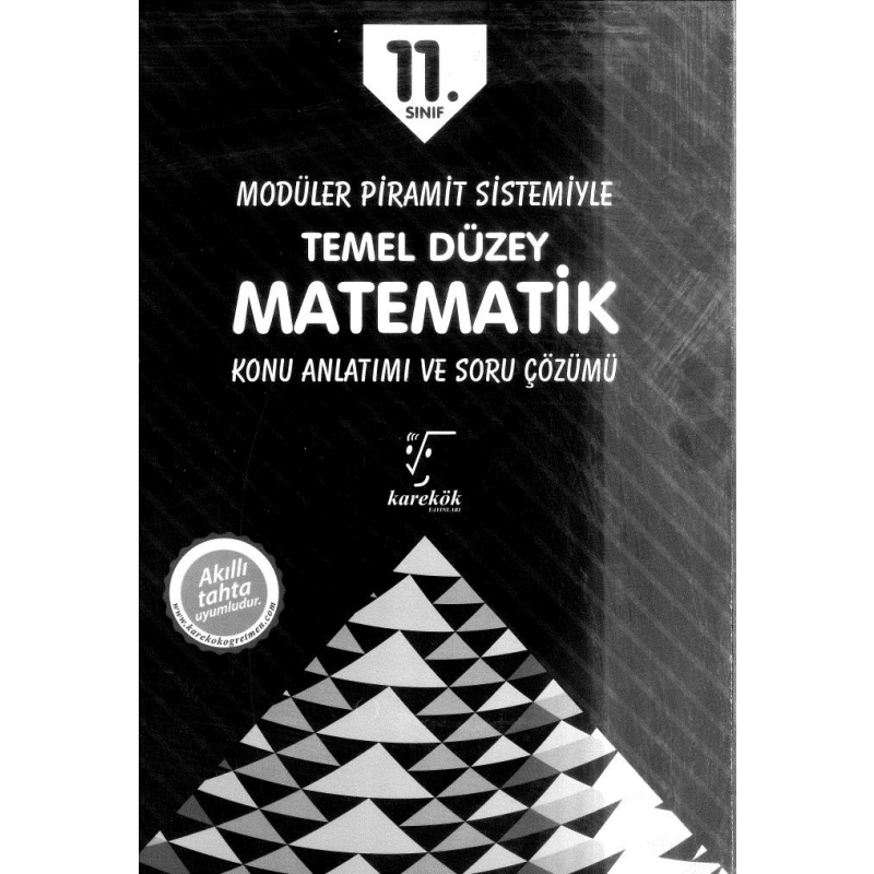 MODÜLER PİRAMİT SİSTEMİYLE TEMEL DÜZEY MATEMATİK KONU ANLATIMI VE SORU ÇÖZÜMÜ