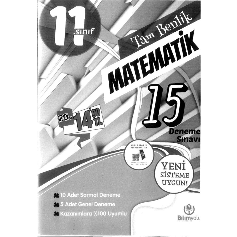 TAM BENLİK MATEMATİK 15 DENEME SINAVI