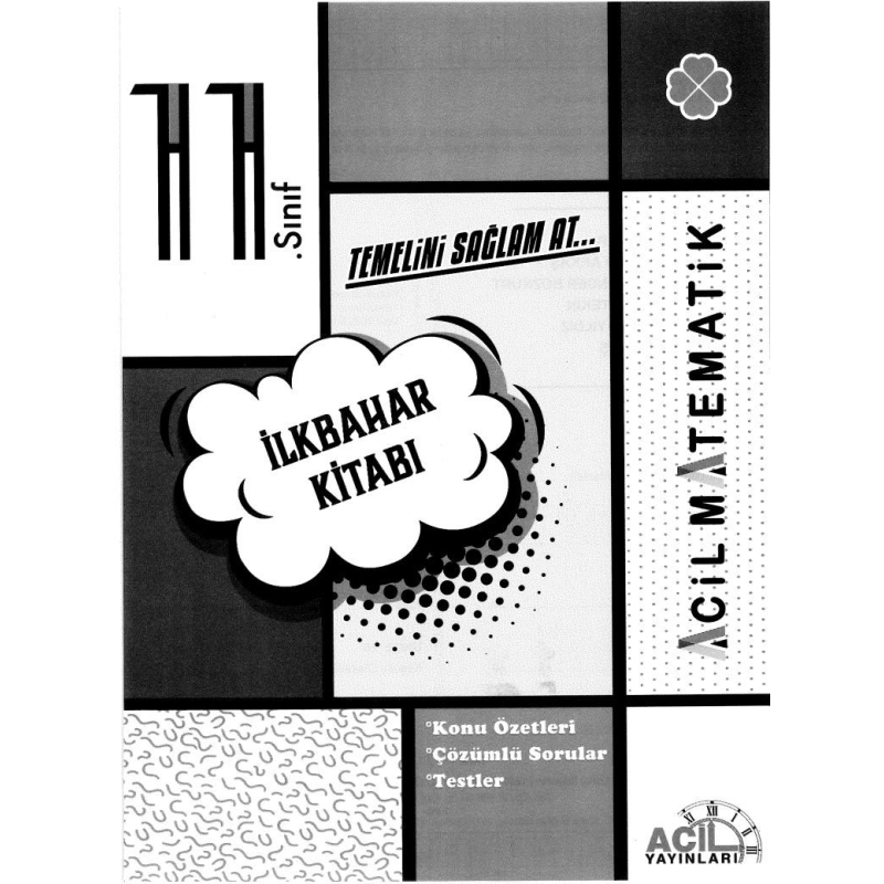 İLKBAHAR KİTABI TEMELİNİ SAĞLAM AT ACİL MATEMATİK
