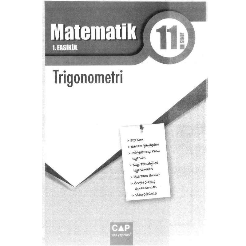 MATEMATİK 1. FASİKÜL TRİGONOMETRİ