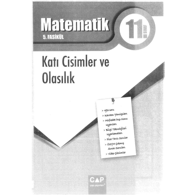 MATEMATİK 5. FASİKÜL KATI CİSİMLER VE OLASILIK