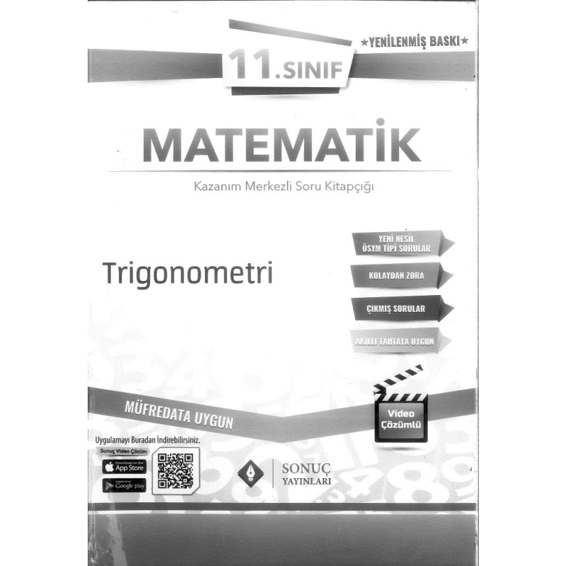MATEMATİK SORU KİTAPÇIĞI TRİGONOMETRİ