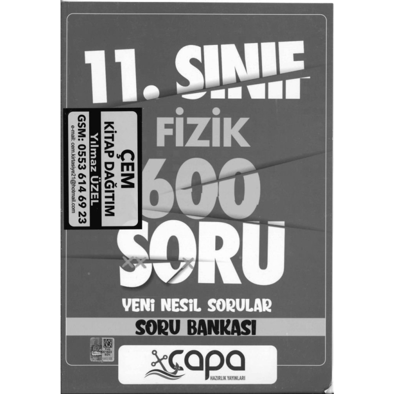 FİZİK 600 SORU YENİ NESİL SORULAR SORU BANKASI