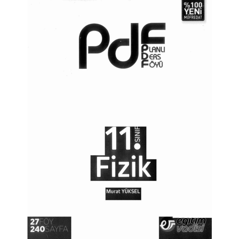 FİZİK PLANLI DERS FÖYÜ