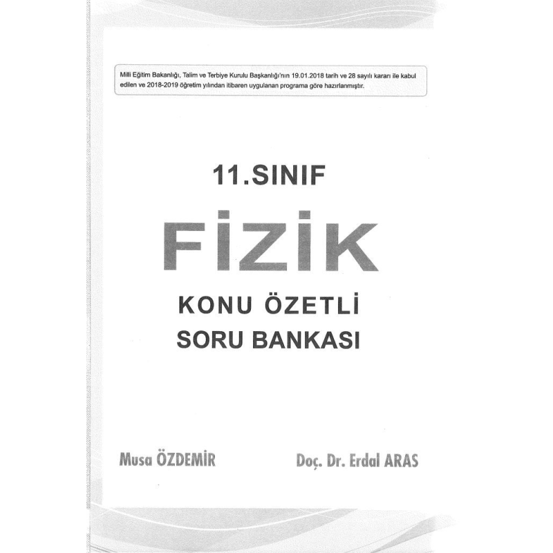 FİZİK KONU ÖZETLİ SORU BANKASI