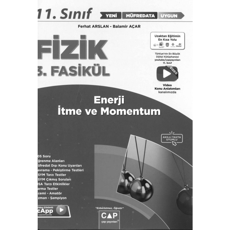 FİZİK 3. FASİKÜL ENERJİ İTME VE MOMENTUM