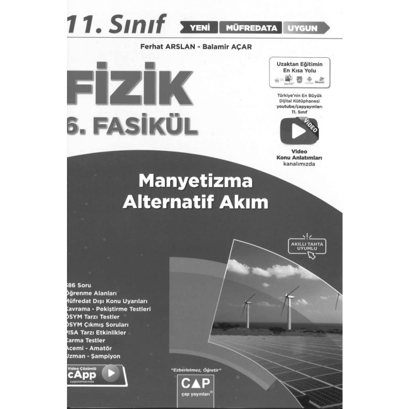 FİZİK 6. FASİKÜL MANYETİZMA ALTERNATİF AKIM