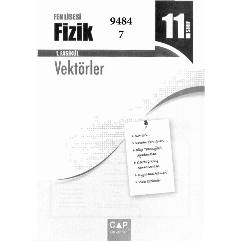 FİZİK 1. FASİKÜL VEKTÖRLER