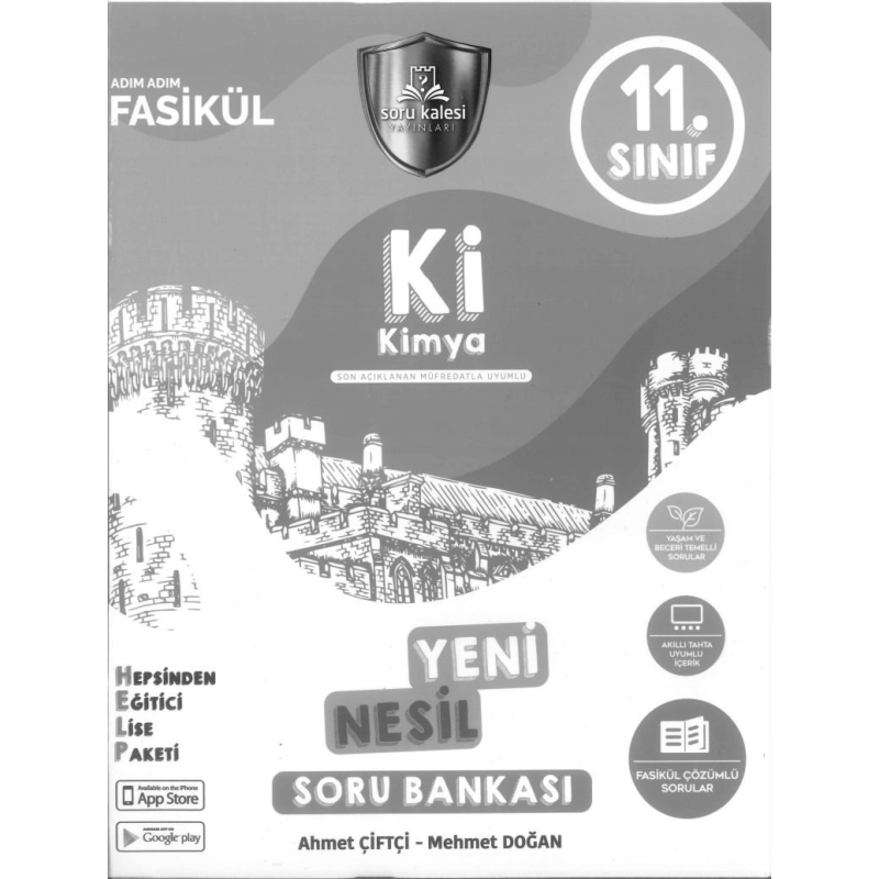 Kİ KİMYA YENİ NESİL SORU BANKASI
