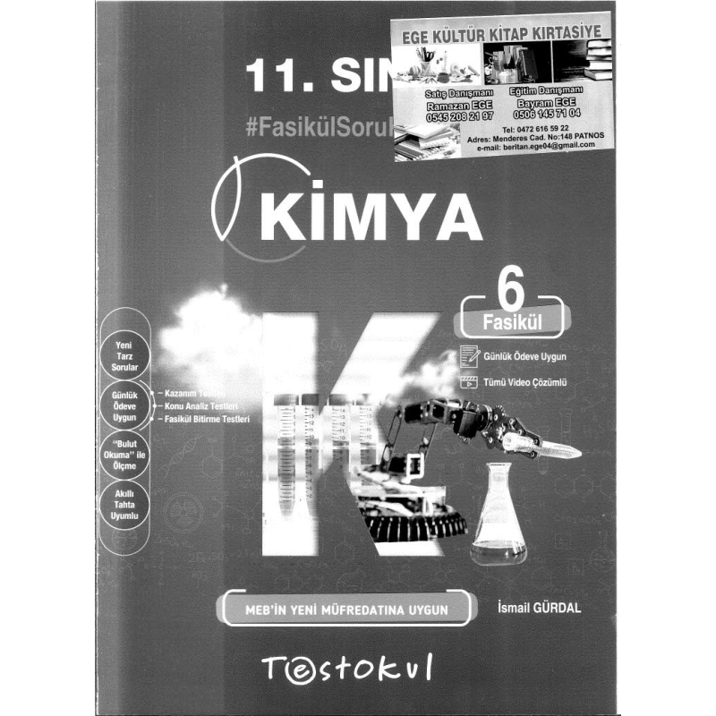 KİMYA FASİKÜL SORU KİTABI
