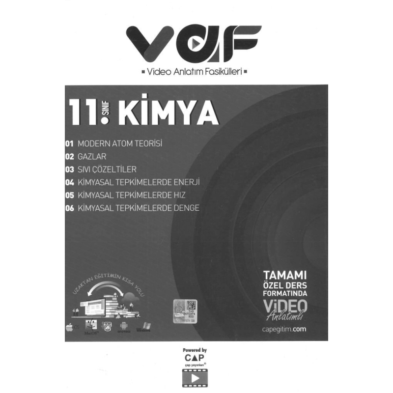 KİMYA VİDEO ANLATIM FASİKÜLLERİ