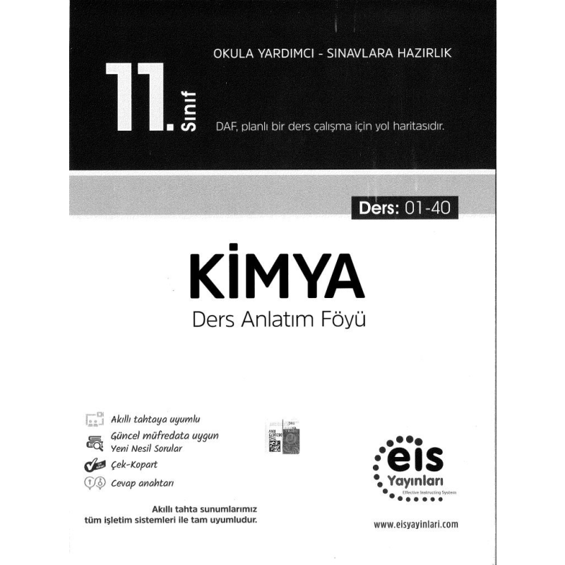 KİMYA DERS ANLATIM FÖYÜ