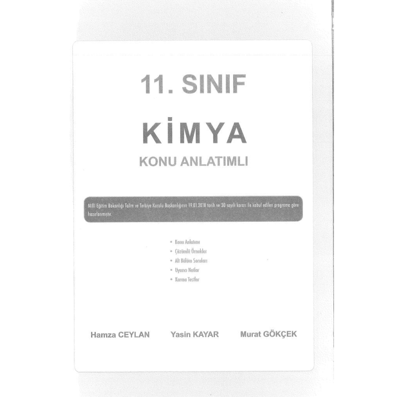 KİMYA KONU ANLATIMLI