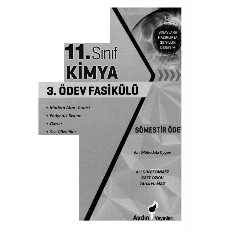 KİMYA 3. ÖDEV FASİKÜLÜ