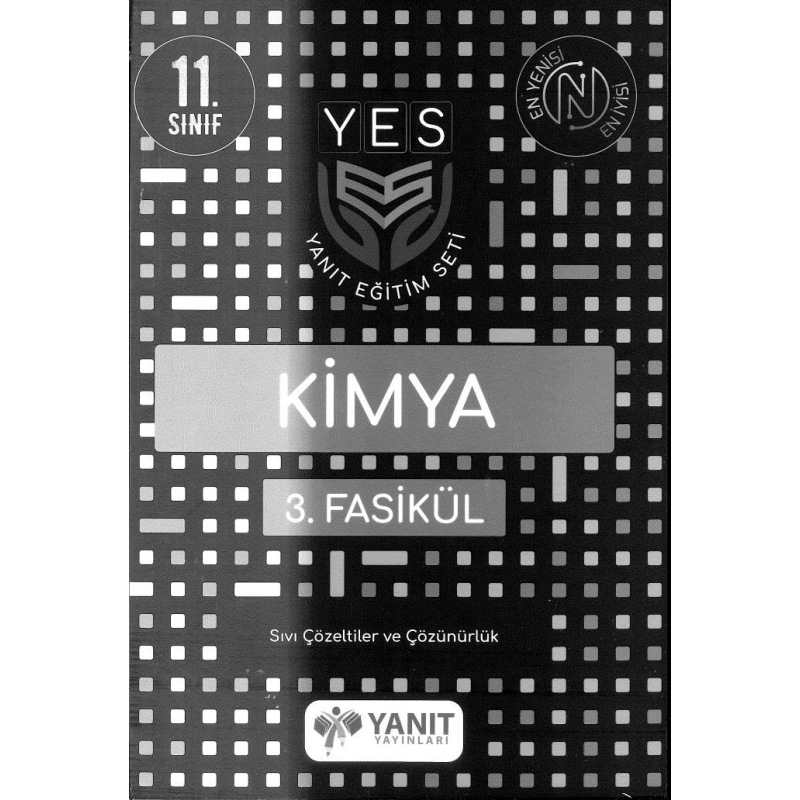 KİMYA 3. FASİKÜL SIVI ÇÖZELTİLER VE ÇÖZÜNÜRLÜK