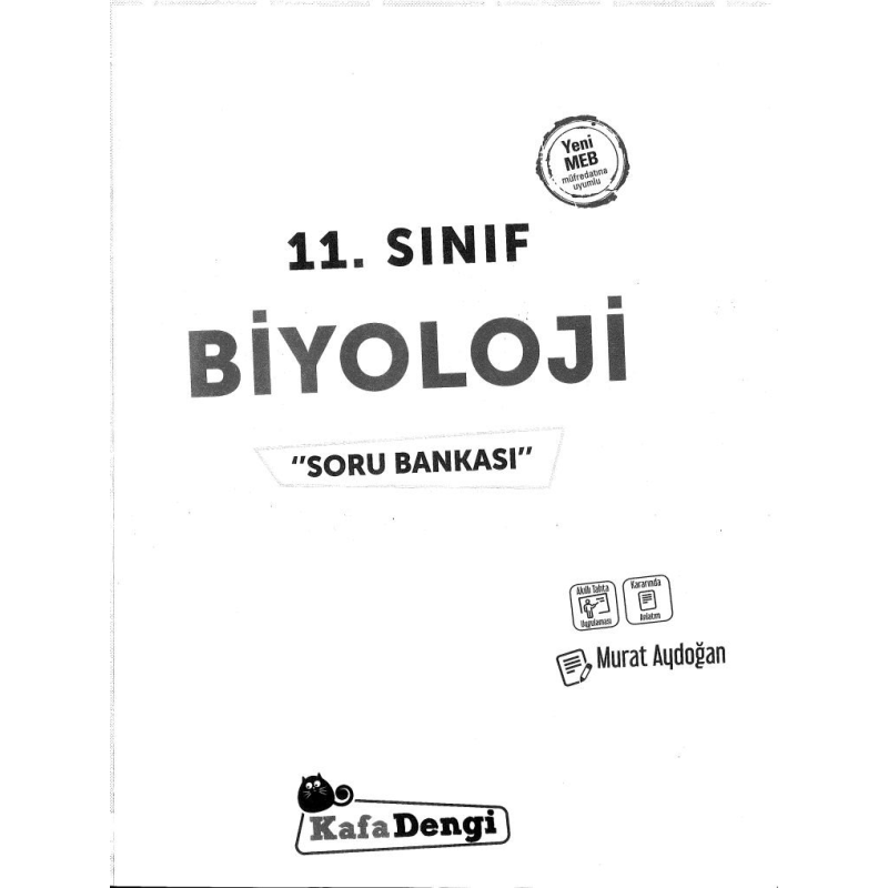 BİYOLOJİ SORU BANKASI