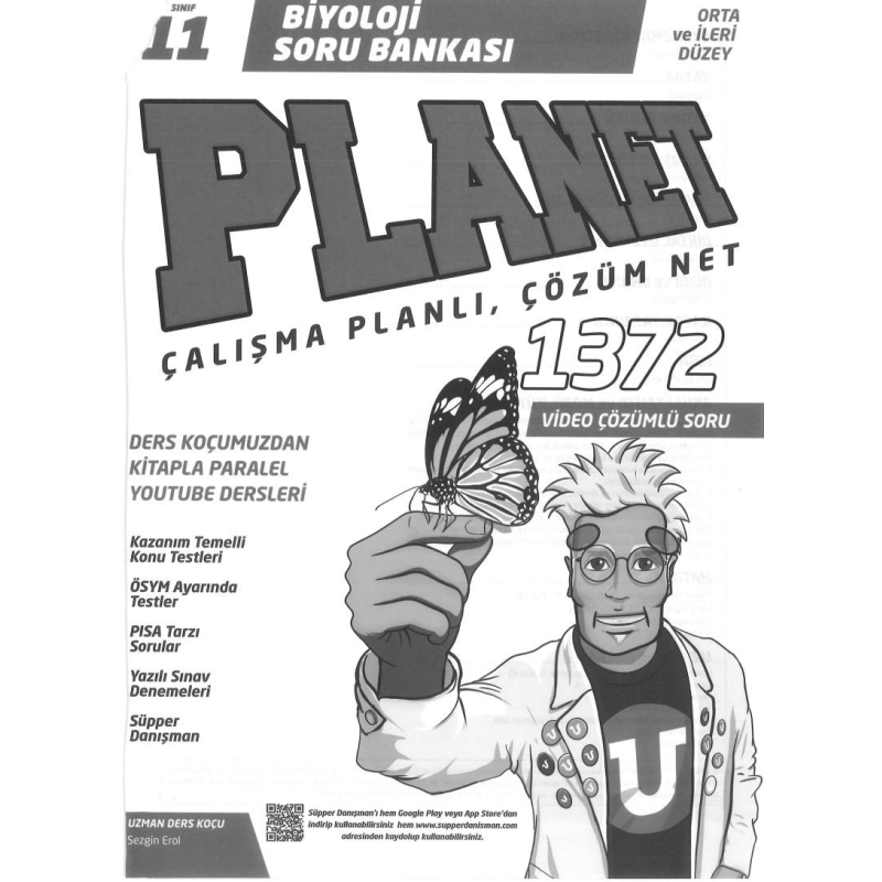 BİYOLOJİ SORU BANKASI PLANET ÇALIŞMA PLANLI ÇÖZÜM NET