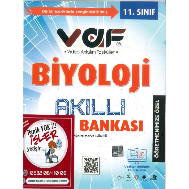 BİYOLOJİ AKILLI BANKASI VİDEO ANLATIM FASİKÜLLERİ