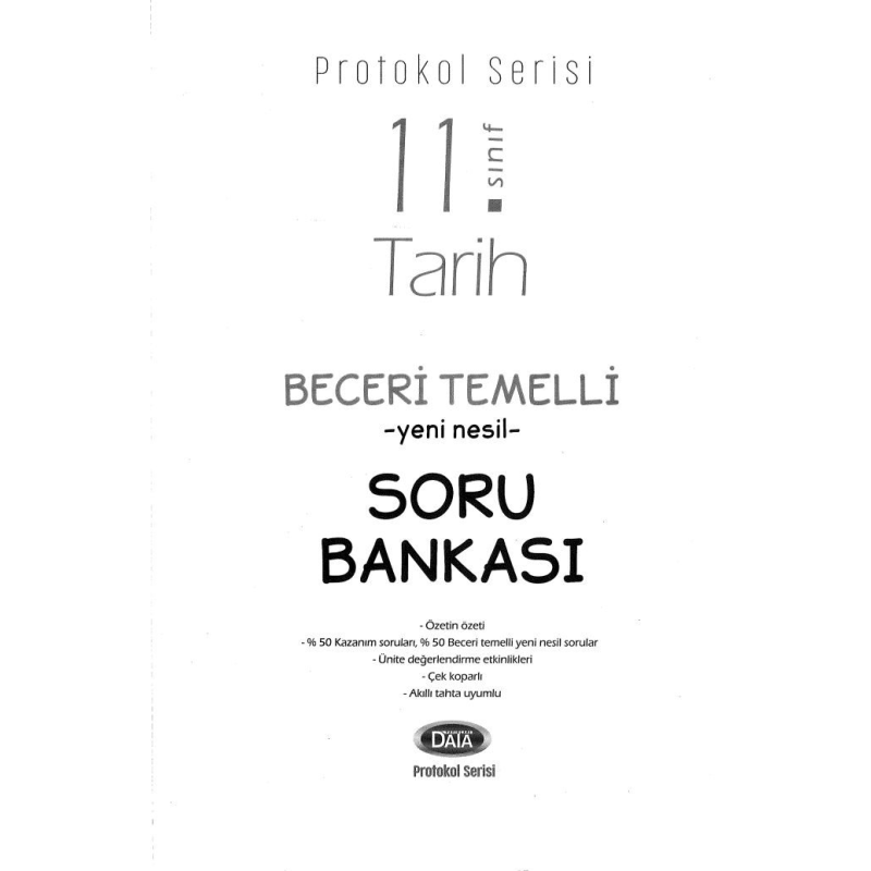 TARİH BECERİ TEMELLİ YENİ NESİL SORU BANKASI