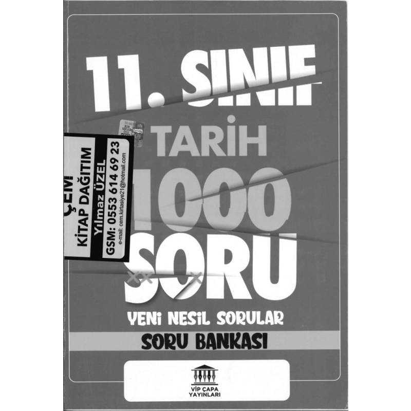 TARİH 1000 SORU YENİ NESİL SORULAR SORU BANKASI
