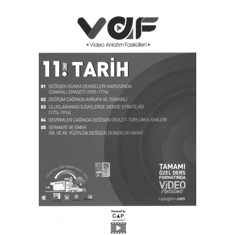 TARİH VİDEO ANLATIM FASİKÜLLERİ