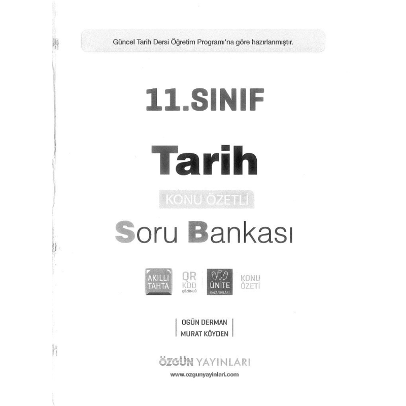 TARİH KONU ÖZETLİ SORU BANKASI