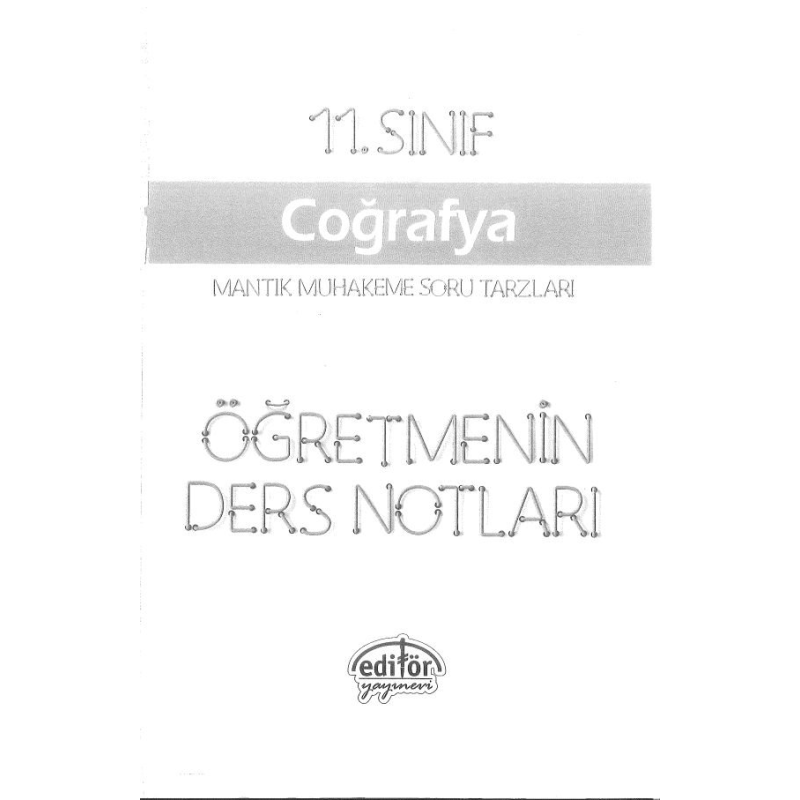 COĞRAFYA ÖĞRETMENİN DERS NOTLARI