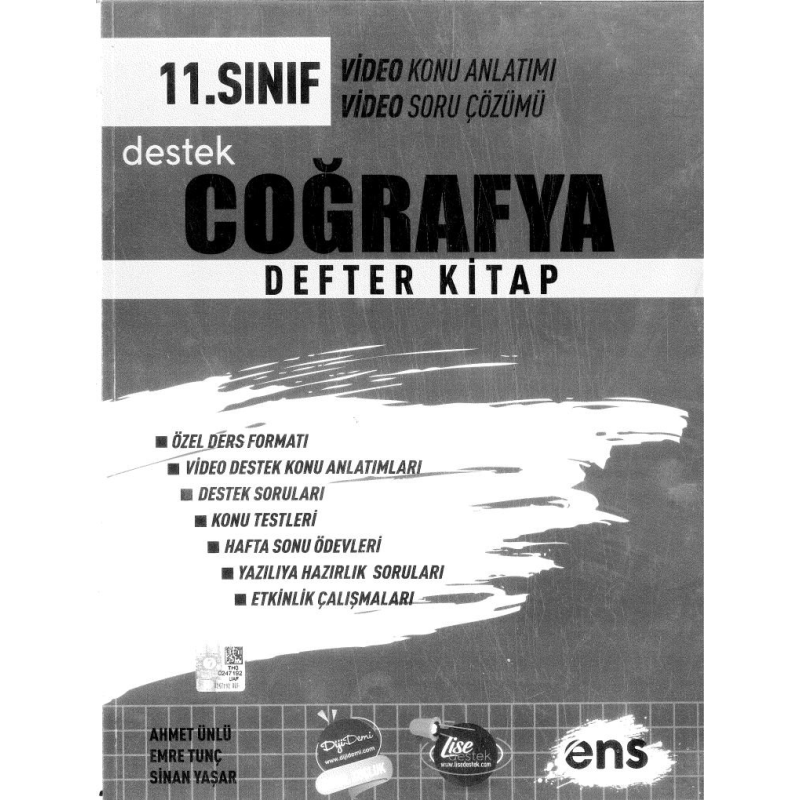 COĞRAFYA DEFTER KİTAP