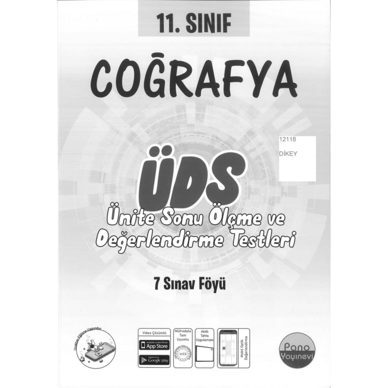 COĞRAFYA ÜNİTE SONU ÖLÇME VE DEĞERLENDİRME TESTLERİ