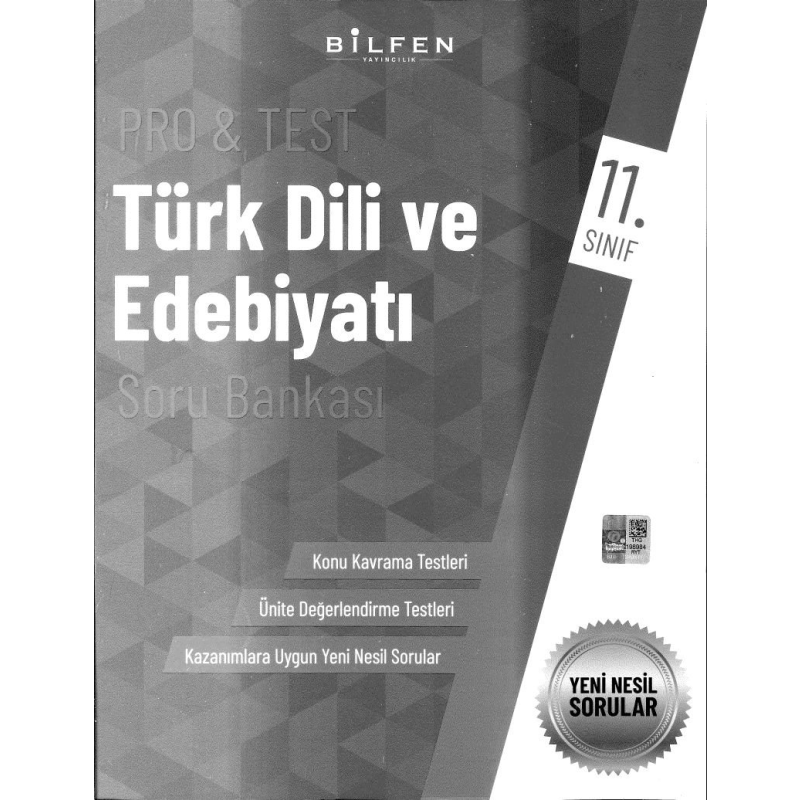 PRO & TEST TÜRK DİLİ VE EDEBİYATI SORU BANKASI
