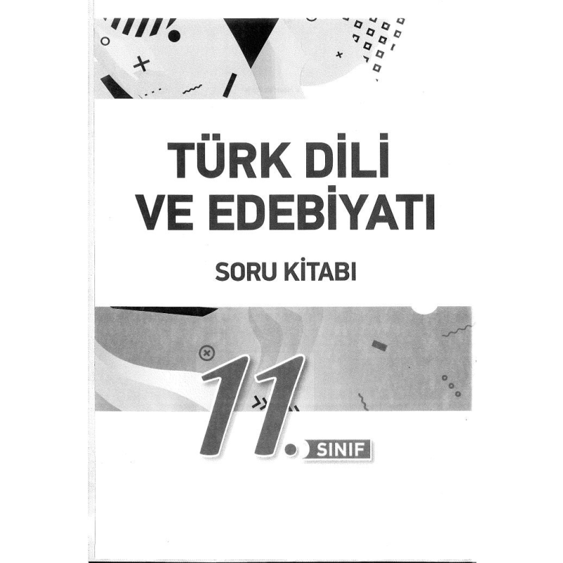 TÜRK DİLİ VE EDEBİYATI SORU KİTABI