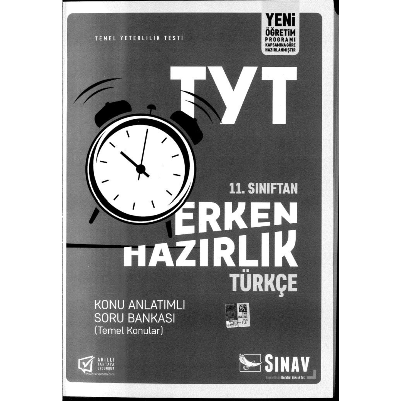 TYT ERKEN HAZIRLIK TÜRKÇE KONU ANLATIMLI SORU BANKASI