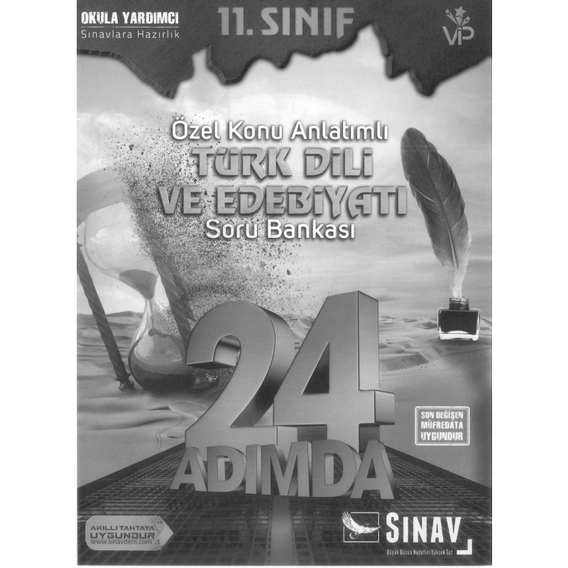ÖZEL KONU ANLATIMLI TÜRK DİLİ VE EDEBİYATI SORU BANKASI 24 ADIMDA