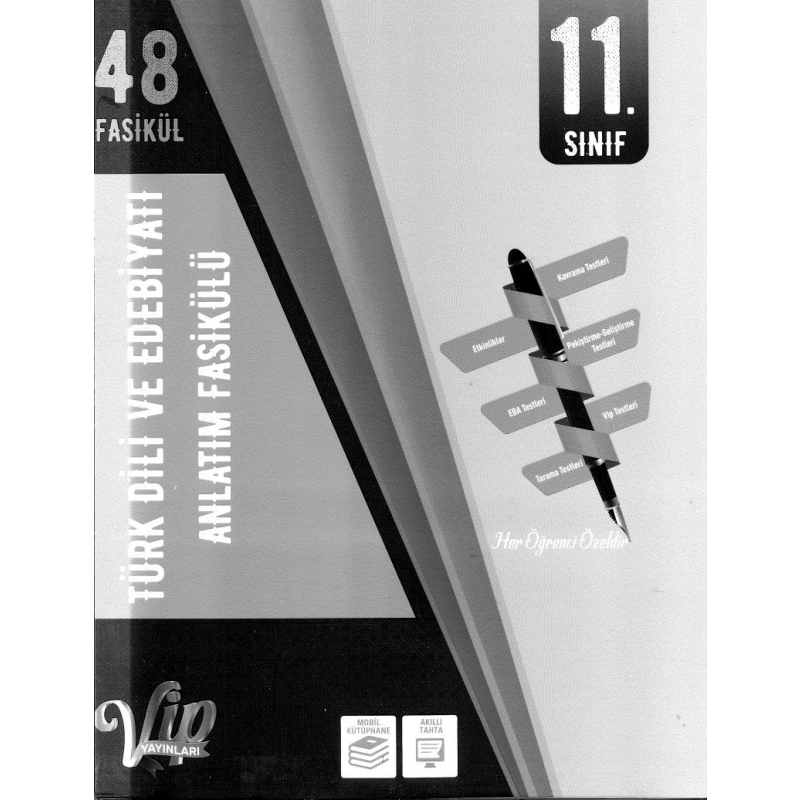 TÜRK DİLİ VE EDEBİYATI ANLATIM FASİKÜLÜ 48 FASİKÜL