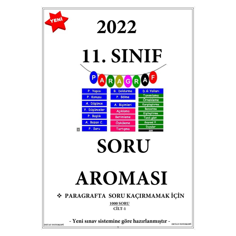 PARAGRAF SORU BANKASI 750 SORU