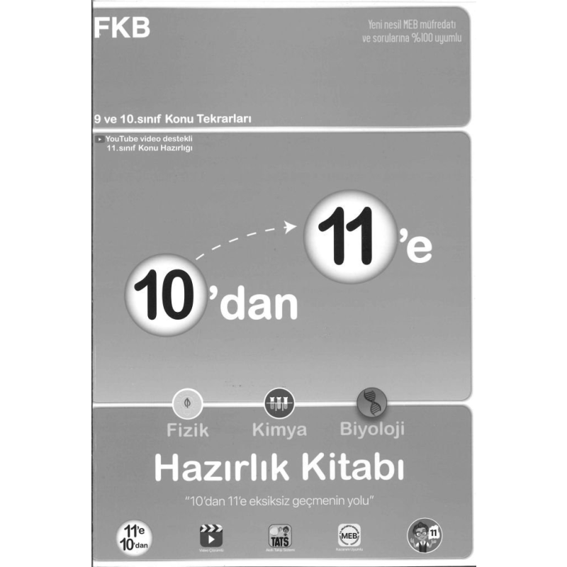 10'DAN 11'E FKB HAZIRLIK KİTABI