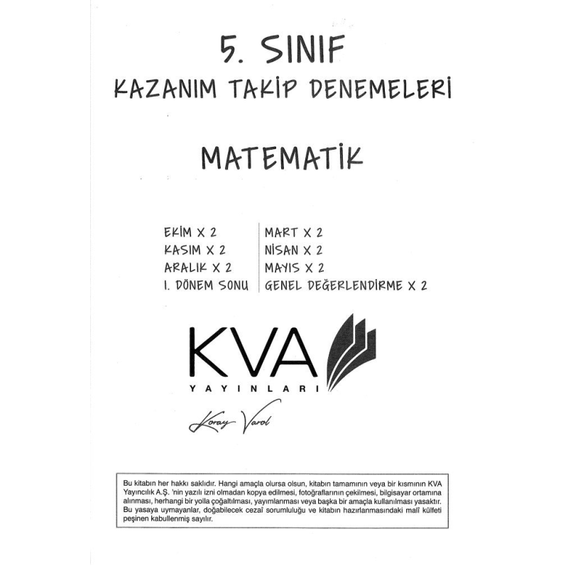 KAZANIM TAKİP DENEMELERİ MATEMATİK