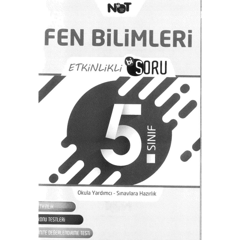 FEN BİLİMLERİ ETKİNLİKLİ SORU