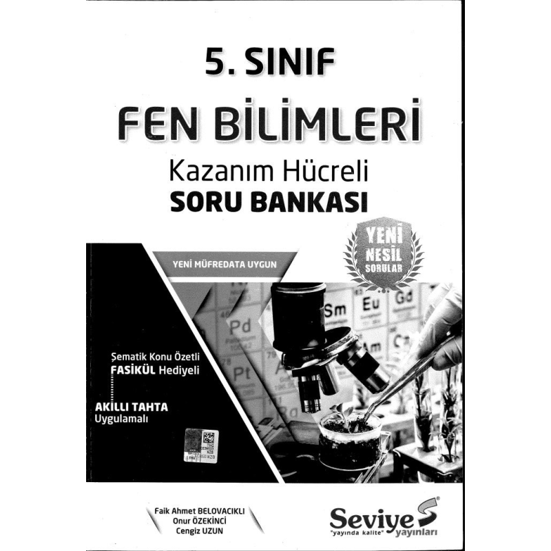 FEN BİLİMLERİ KAZANIM HÜCRELİ SORU BANKASI