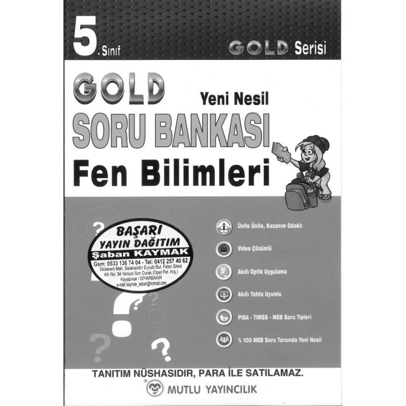 GOLD SORU BANKASI FEN BİLİMLERİ
