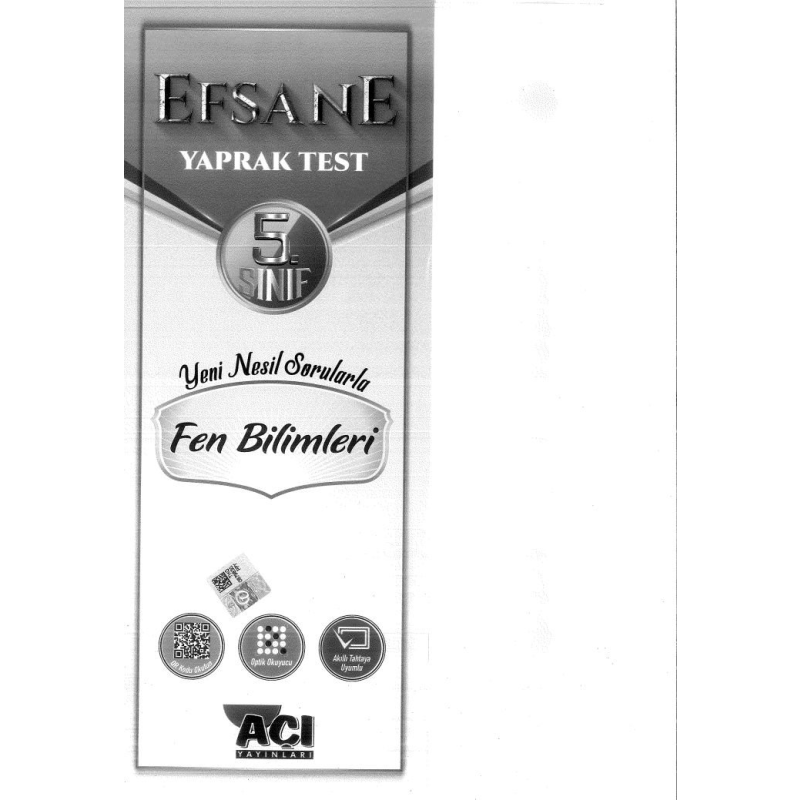 EFSANE FEN BİLİMLERİ