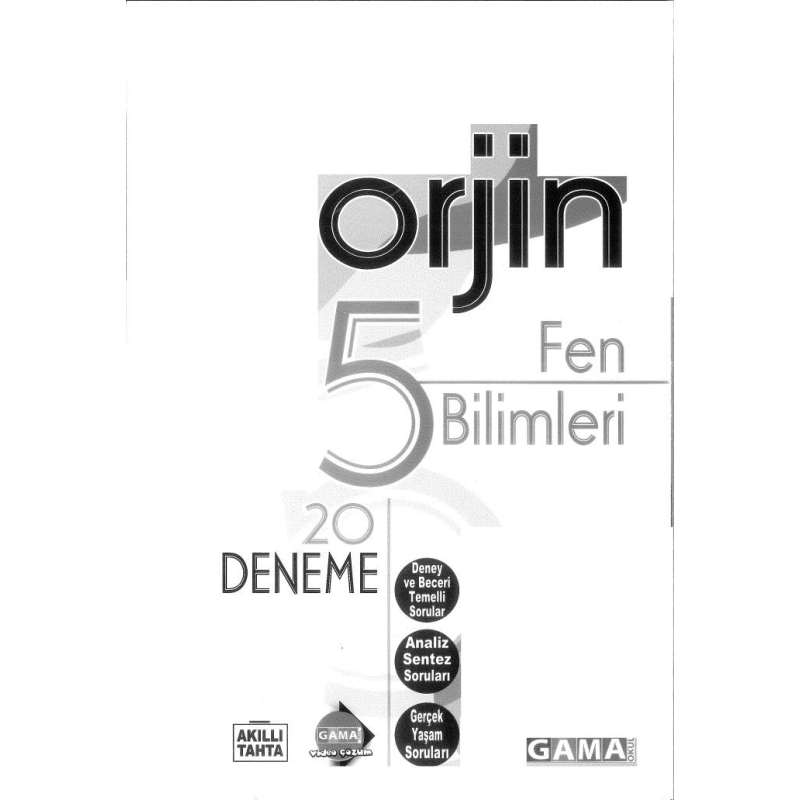 ORJİN FEN BİLİMLERİ 20 DENEME