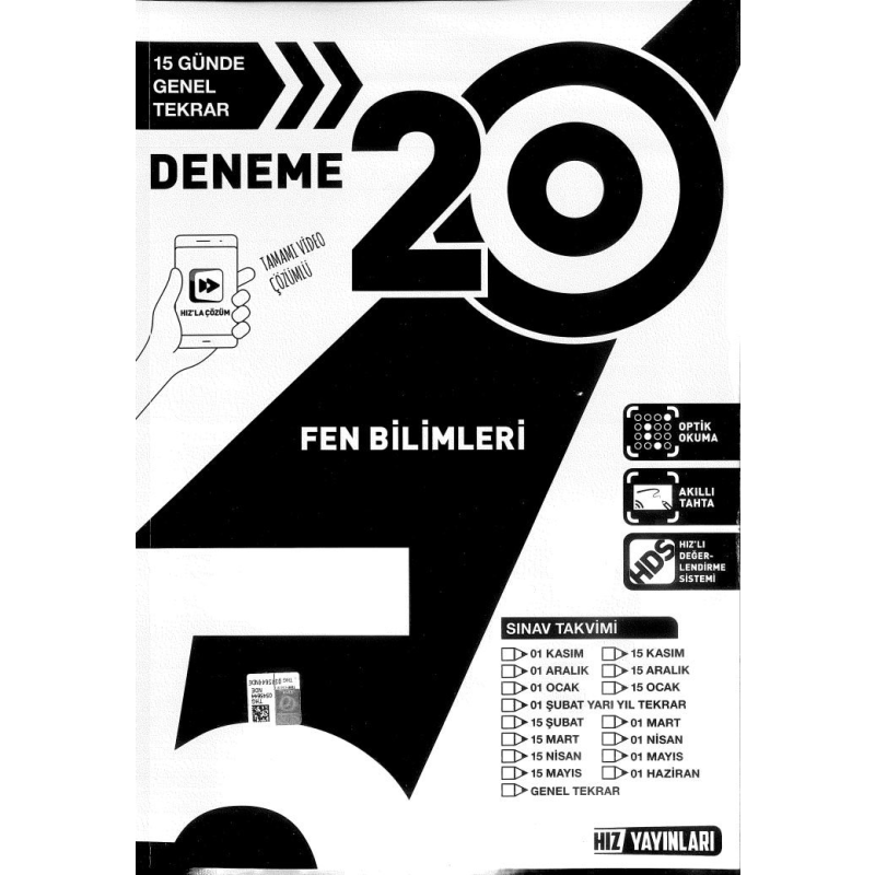 20 DENEME FEN BİLİMLERİ