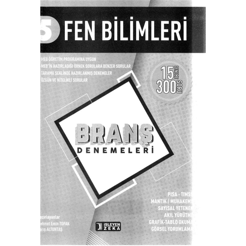 FEN BİLİMLERİ BRANŞ DENEMELERİ