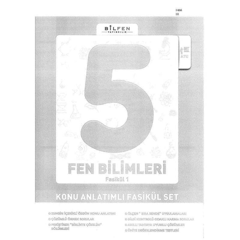 FEN BİLİMLERİ FASİKÜL 1