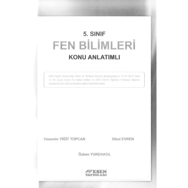 FEN BİLİMLERİ KONU ANLATIMLI